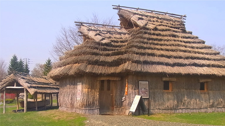 The chise, the traditional Ainu dwelling