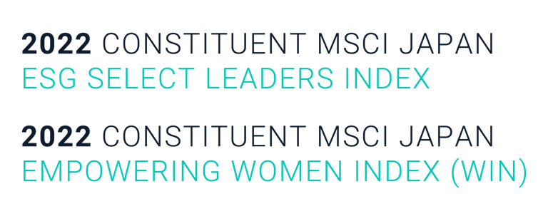 MSCI Japan ESG Select Leaders Index / MSCI Japan Empowering Women Index (WIN)