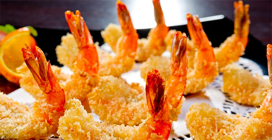Minh Phu's product (Breaded shrimp)